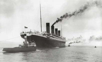 Titanic bereit für ihre Jungfernfahrt, 2. April 1912